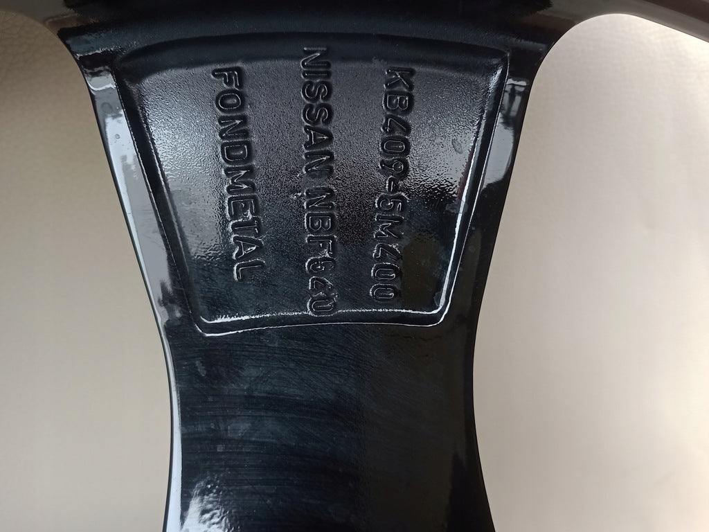 1x Alufelge 19 Zoll 7.5" 5x114.3 40ET Glanz Graphit KB409-5M400 Mg Rim Wheel FEL8644103696yv