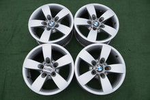 Laden Sie das Bild in den Galerie-Viewer, 4x Alufelge 16 Zoll 7.0" 5x120 20ET Glanz Silber 6777345 BMW 5 E60 E61 Rim Wheel FEL6951751947ua