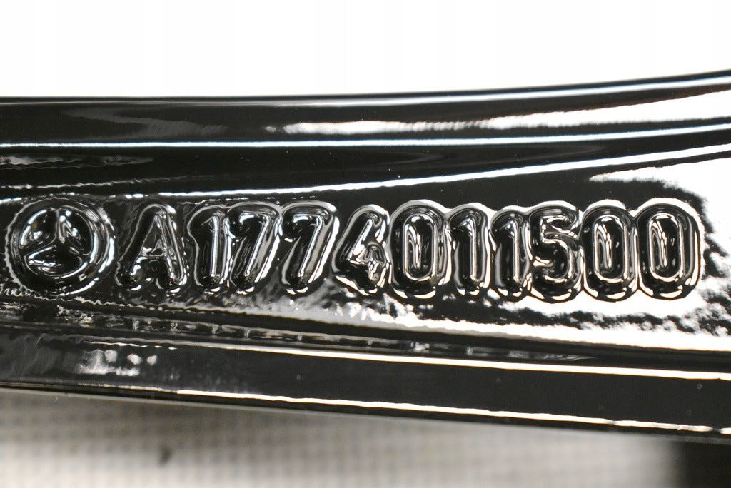 4x Alufelge 18 Zoll 7.5" 5x112 49ET Glanz Schwarz A1774011500 Mercedes-Benz W177 FEL5960926539zz