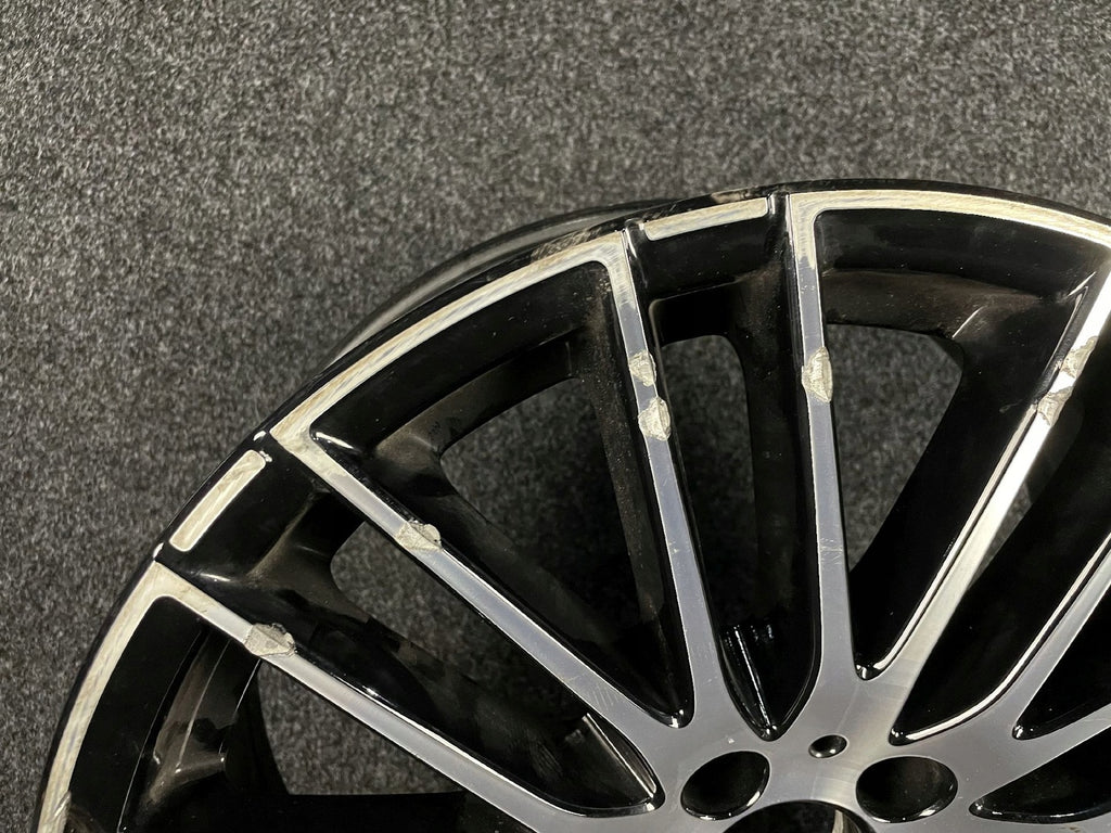 1x Alufelge 18 Zoll 7.5" 5x112 40ET Glanz A2064014900 Mercedes-Benz W206