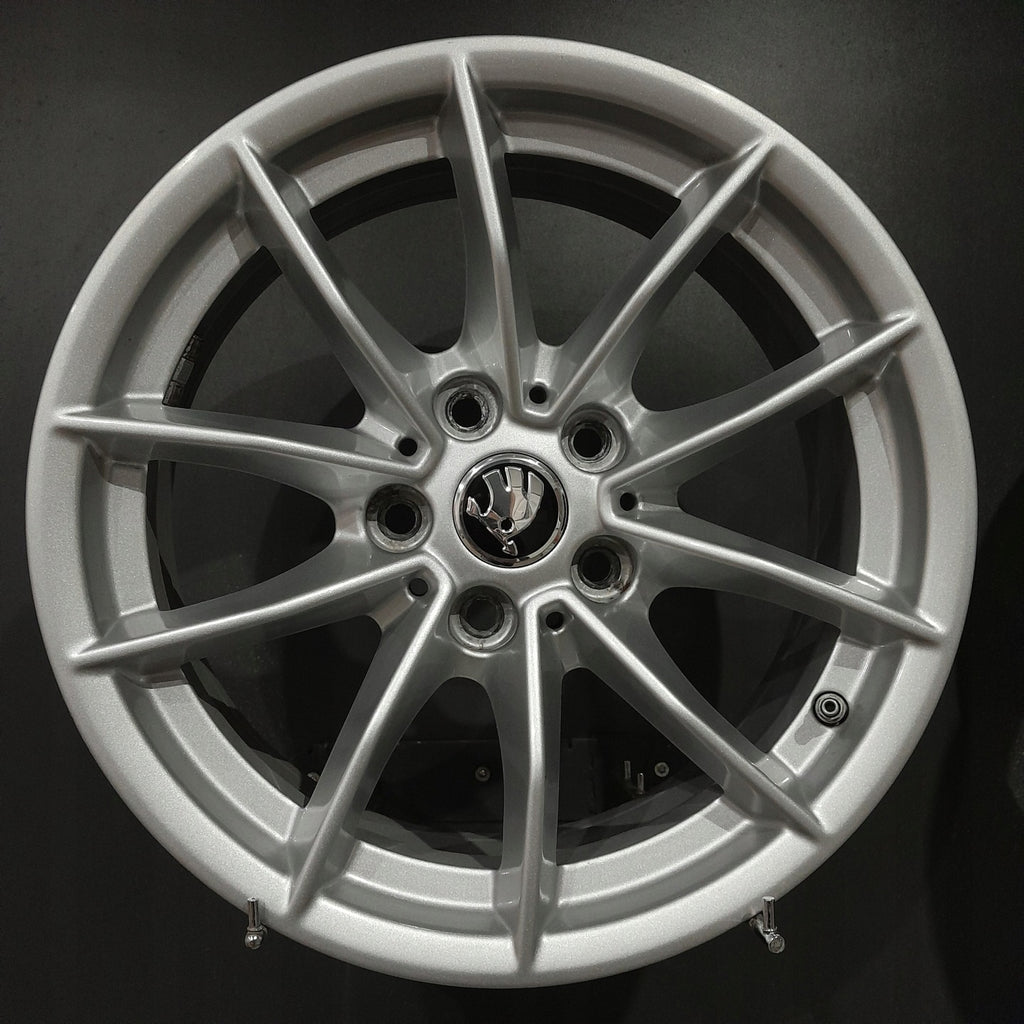 4x Alufelge 16 Zoll 6.5" 5x112 22ET 6876921 Audi I Rim Wheel FEL4888211174cm