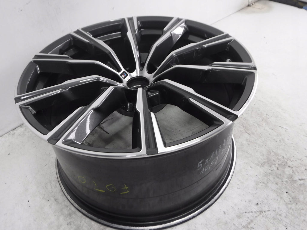 1x Alufelge 20 Zoll 10.5" 5x112 40ET Glanz Graphit 8071997 BMW G05 G06 Mg FEL8141464812um