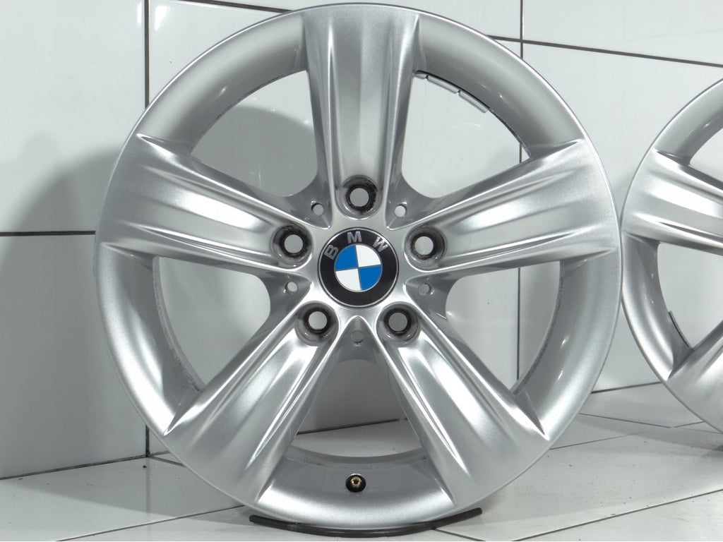 4x Alufelge 16 Zoll 7.5" 5x120 37ET Glanz Silber 6796237 BMW Rim Wheel FEL2804017736ub