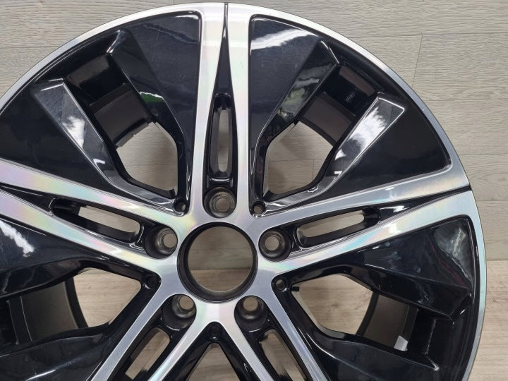 1x Alufelge 18 Zoll 8.5" 5x112 56ET Glanz Schwarz A2054018300 Mercedes-Benz W205 FEL7520845954in
