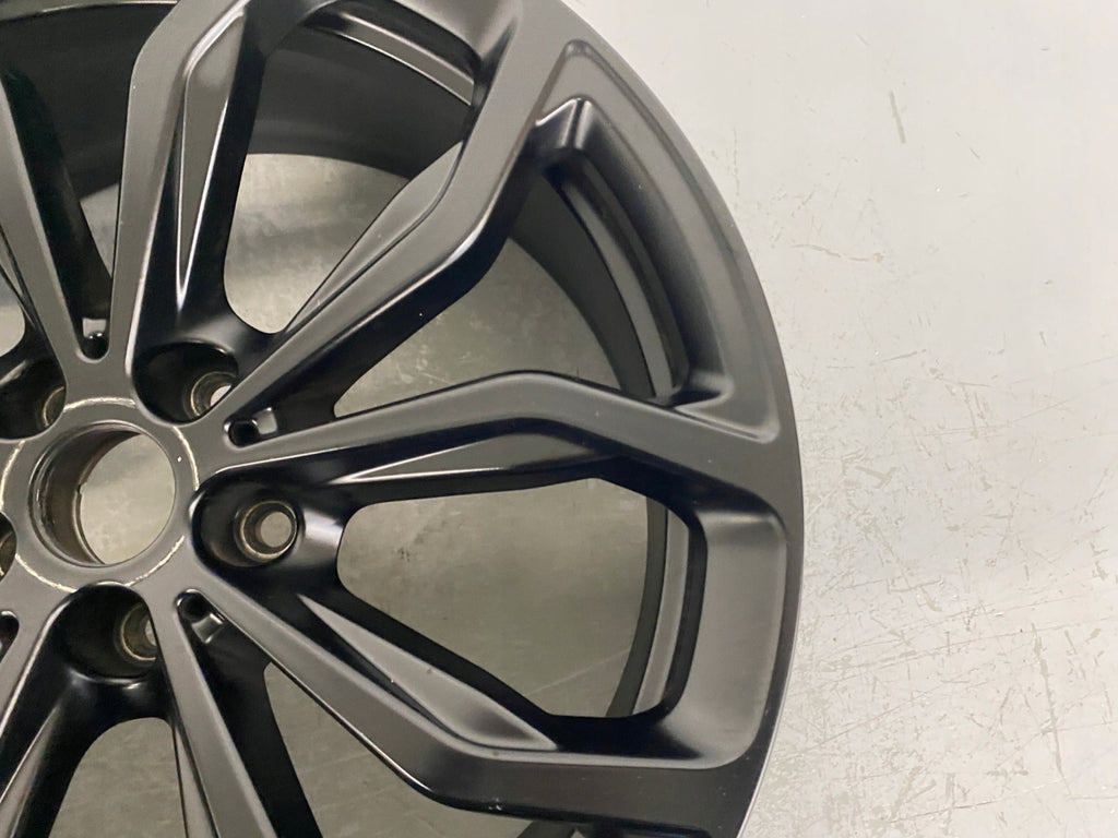 1x Alufelge 20 Zoll 8.0" 5x112 27ET Glanz Schwarz 6881208 BMW X3 G01 Rim Wheel FEL3416970419ij