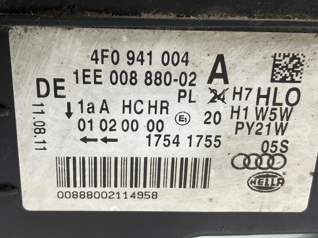 Frontscheinwerfer Audi A6 4F0941004 Rechts Scheinwerfer Headlight SCH4195218988eg