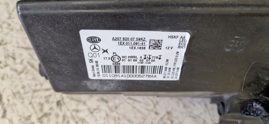 Frontscheinwerfer Mercedes-Benz Coupe A2078200759 LED Links Headlight SCH1233316626tl