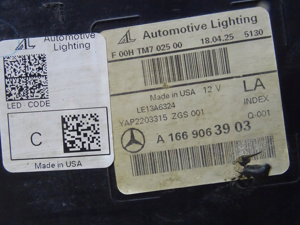 Frontscheinwerfer Mercedes-Benz Gle C292 W166 A1669063903 Full LED Links
