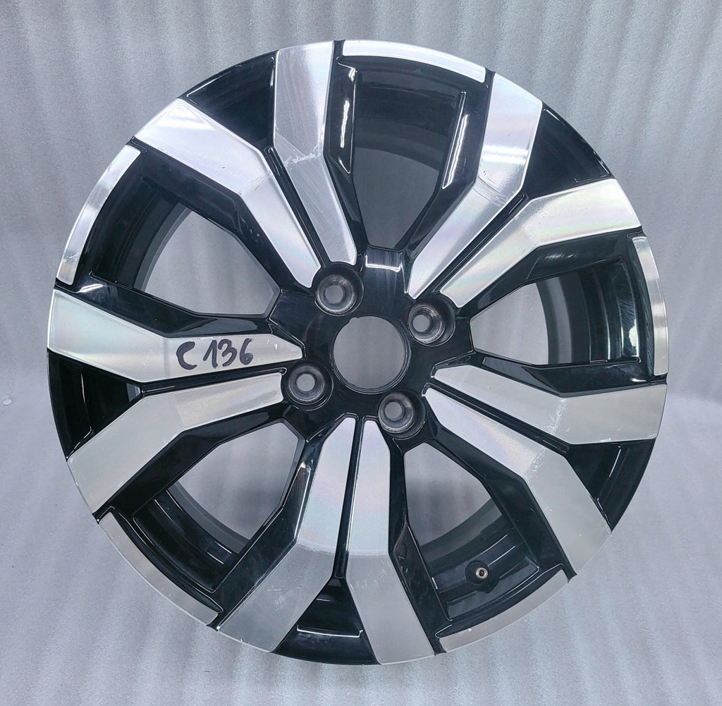 1x Alufelge 16 Zoll 6.5" 4x100 45ET 403004026R 403009410R Dacia Sandero III Clio FEL9632543321lg