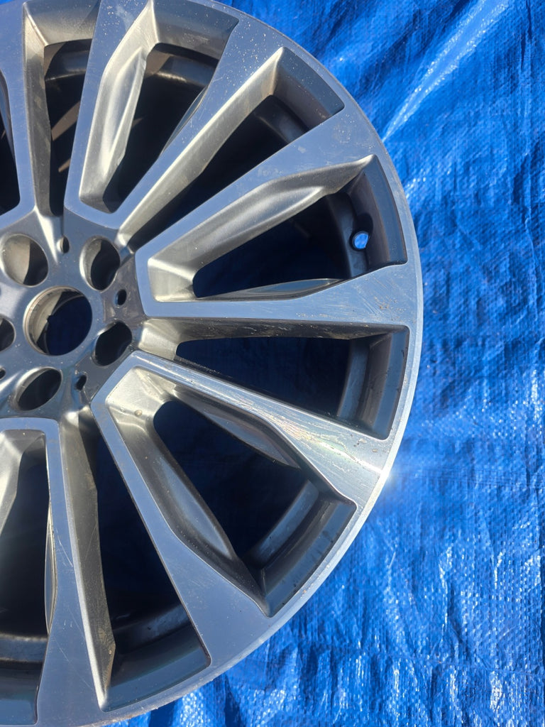 1x Alufelge 20 Zoll 9.5" 5x112 43ET Glanz Graphit 6877333 BMW X3 G01 G02 Mg FEL2788303408gi