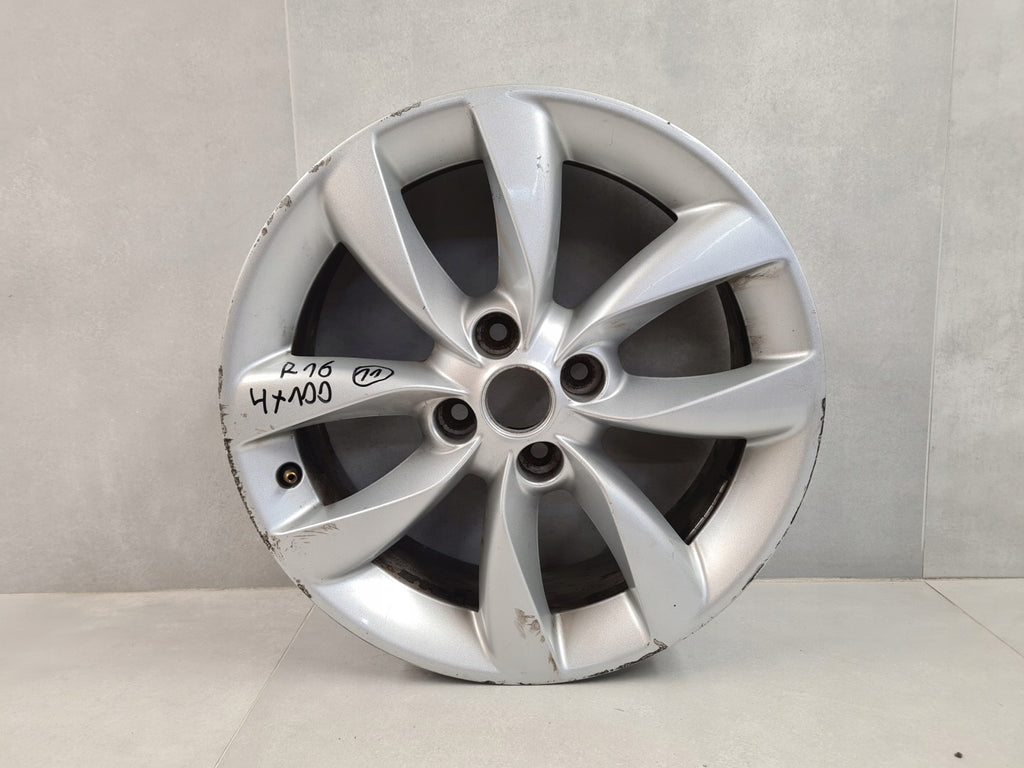 1x Alufelge 16 Zoll 4x100 0P072 Opel Adam Rim Wheel FEL3819815685dg