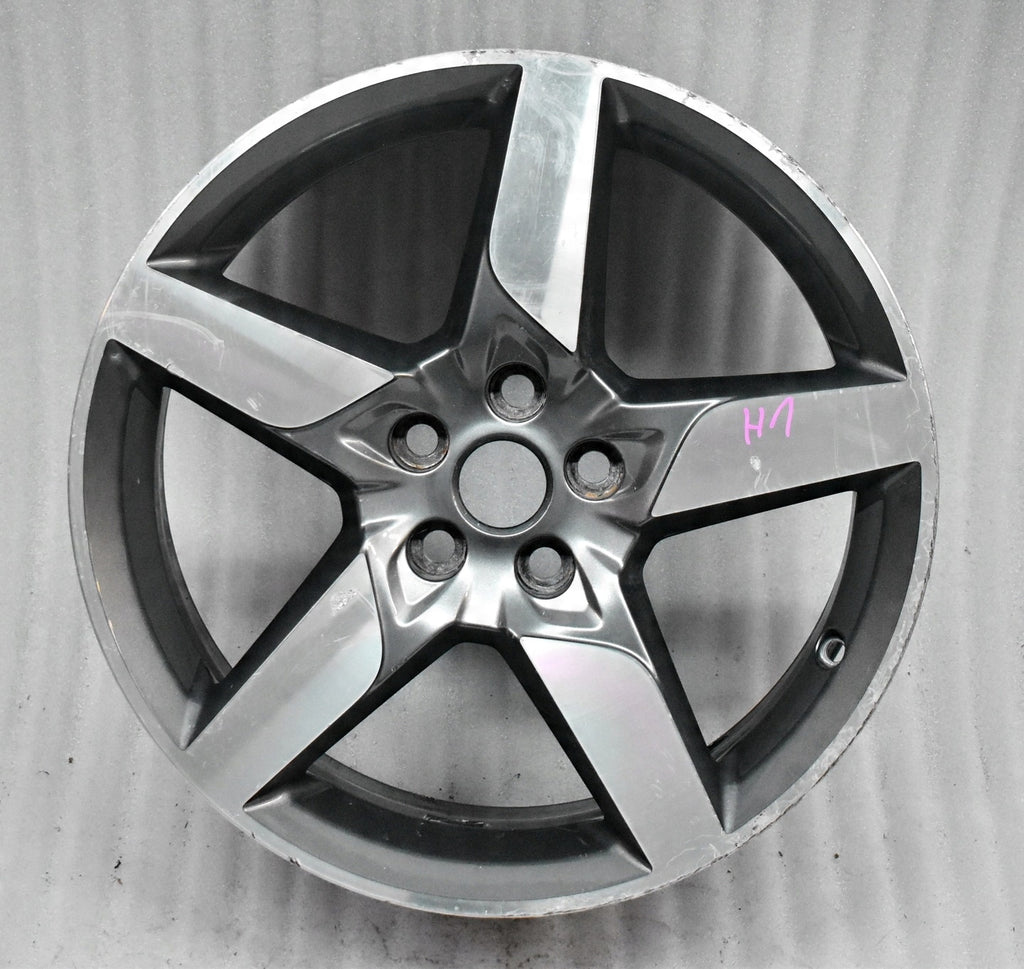 1x Alufelge 18 Zoll 7.5" 5x108 46ET Glanz Silber GX73-1007-FA Jaguar Xe Xf Mg