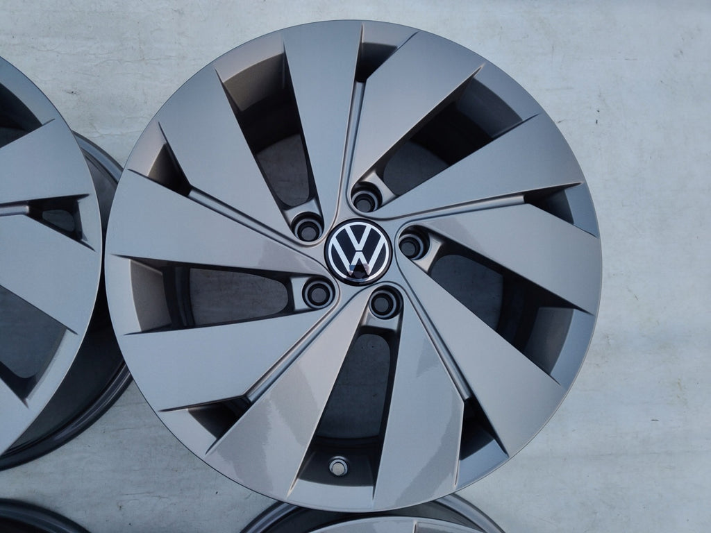 4x Alufelge 17 Zoll 7.5" 5x112 51ET 5H0601025C VW Golf VIII I Caddy Rim Wheel FEL2489109596im