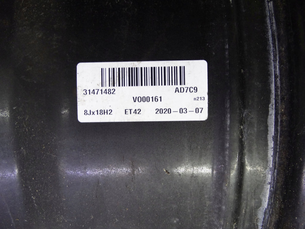 1x Alufelge 18 Zoll 8.0" 5x108 42ET 31471482 Volvo V60 S60 Iii Rim Wheel