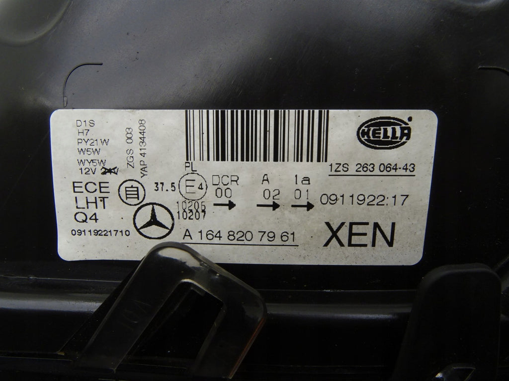 Frontscheinwerfer Mercedes-Benz W164 A1648207961 Bi-Xenon Links Headlight SCH6971655505ik