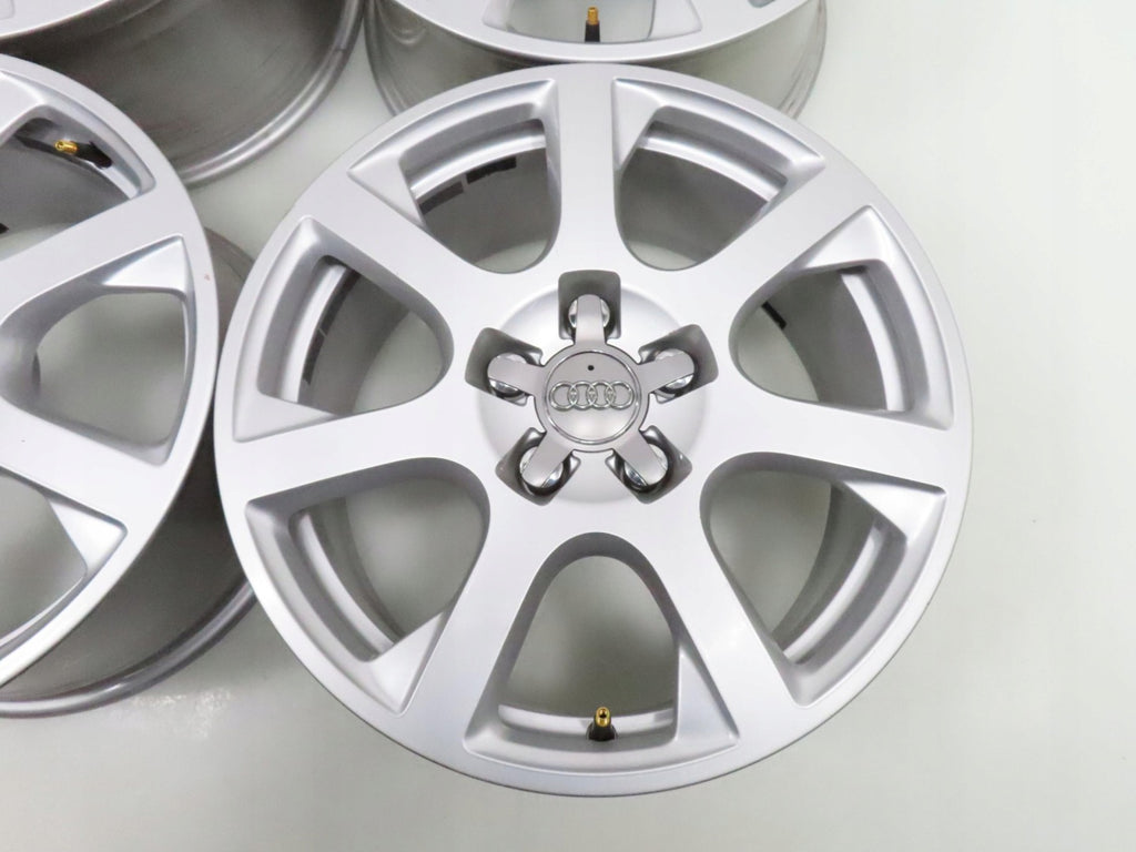 4x Alufelge 17 Zoll 8.0" 5x112 39ET Silber 8R0601025BC Audi Q5 Rim Wheel FEL1872434435pu