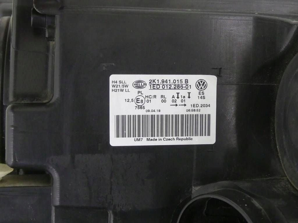 Frontscheinwerfer VW Caddy III 2K1941015B Links Scheinwerfer Headlight SCH1335865354up