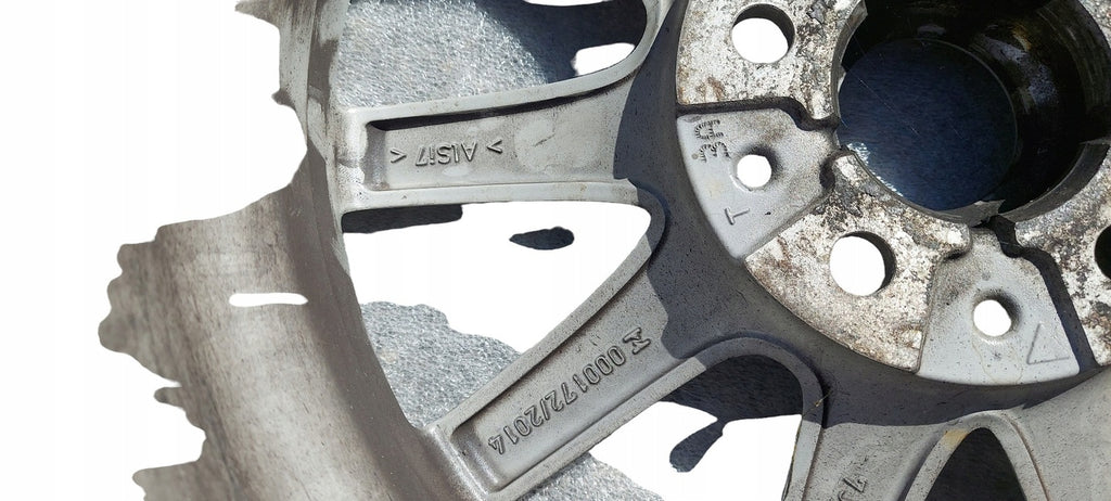 1x Alufelge 16 Zoll 7.0" 5x112 52ET Glanz Silber 6855080 BMW 2 F45 F46 Rim Wheel