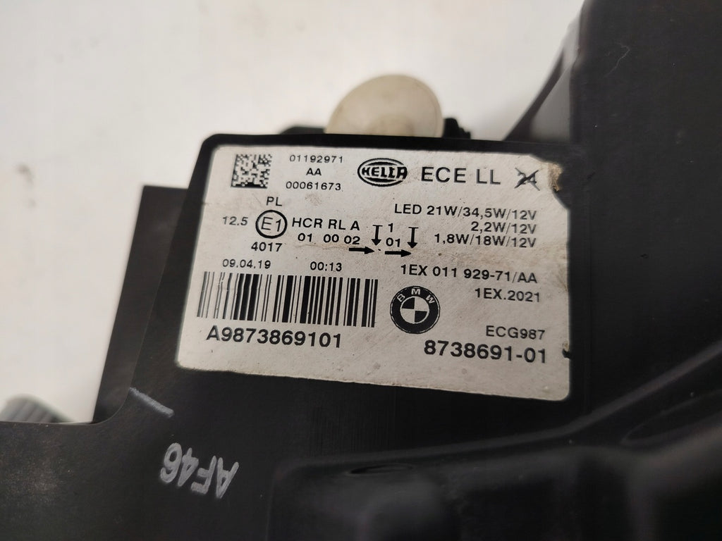 Frontscheinwerfer BMW F20 8738691-01 Full LED Links Scheinwerfer Headlight SCH3539373175dz