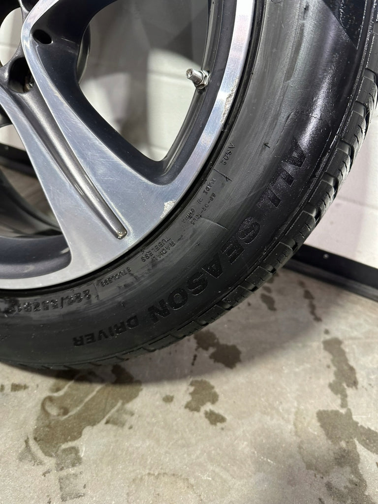 1x Alufelge 17 Zoll 7.5" 5x112 40ET A2134011200 Mercedes-Benz Rim Wheel FEL2478731844bx