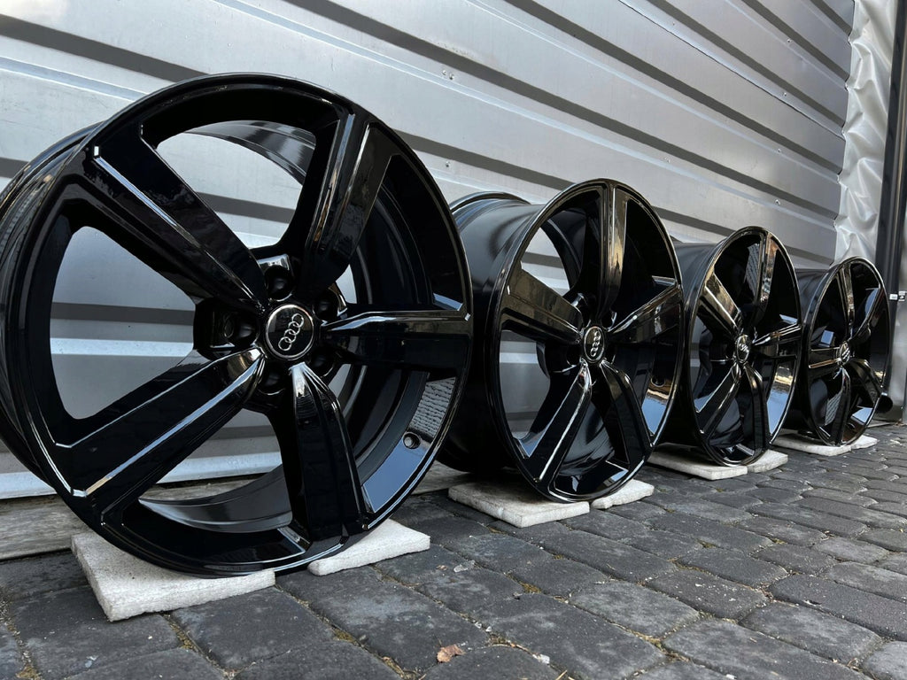 4x Alufelge 20 Zoll 9.0" 5x112 38ET Glanz Silber 4KE601025S Audi E-Tron FEL5268780819nl