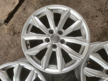 Laden Sie das Bild in den Galerie-Viewer, 4x Alufelge 17 Zoll 7.0" 5x112 34ET Glanz Silber 80A601025J Audi Rim Wheel FEL3828184443rx