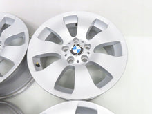 Laden Sie das Bild in den Galerie-Viewer, 4x Alufelge 17 Zoll 8.0" 5x120 34ET Silber 6775596 BMW 3 E91 E93 E90 E92 1 E87 FEL6049840560ze