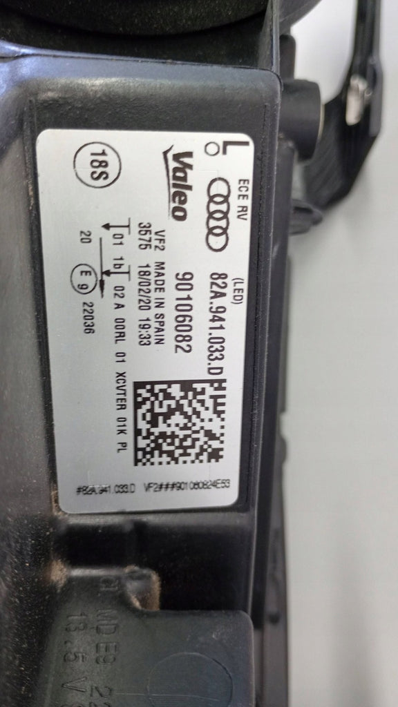 Frontscheinwerfer Audi A1 82A941033D LED Links Scheinwerfer Headlight SCH8514603154sc