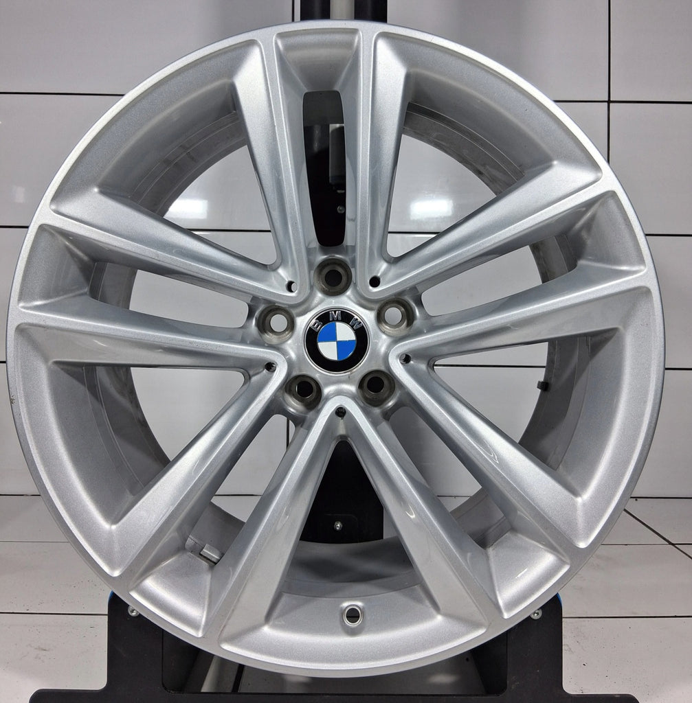 1x Alufelge 19 Zoll 8.5" 5x112 25ET Glanz Silber 6883159 BMW G32 G11 Rim Wheel FEL6479492558oy
