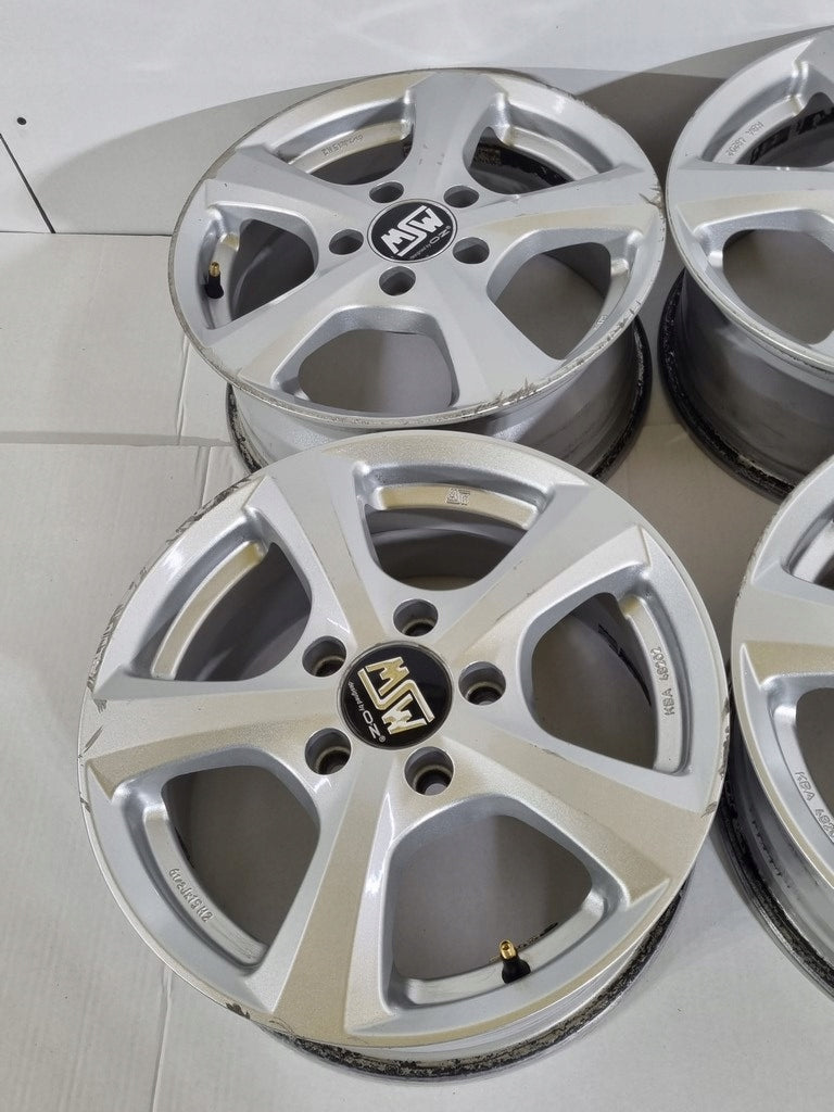 4x Alufelge 16 Zoll 6.5" 5x112 42ET KBA49261 Audi Rim Wheel FEL2331252290bc