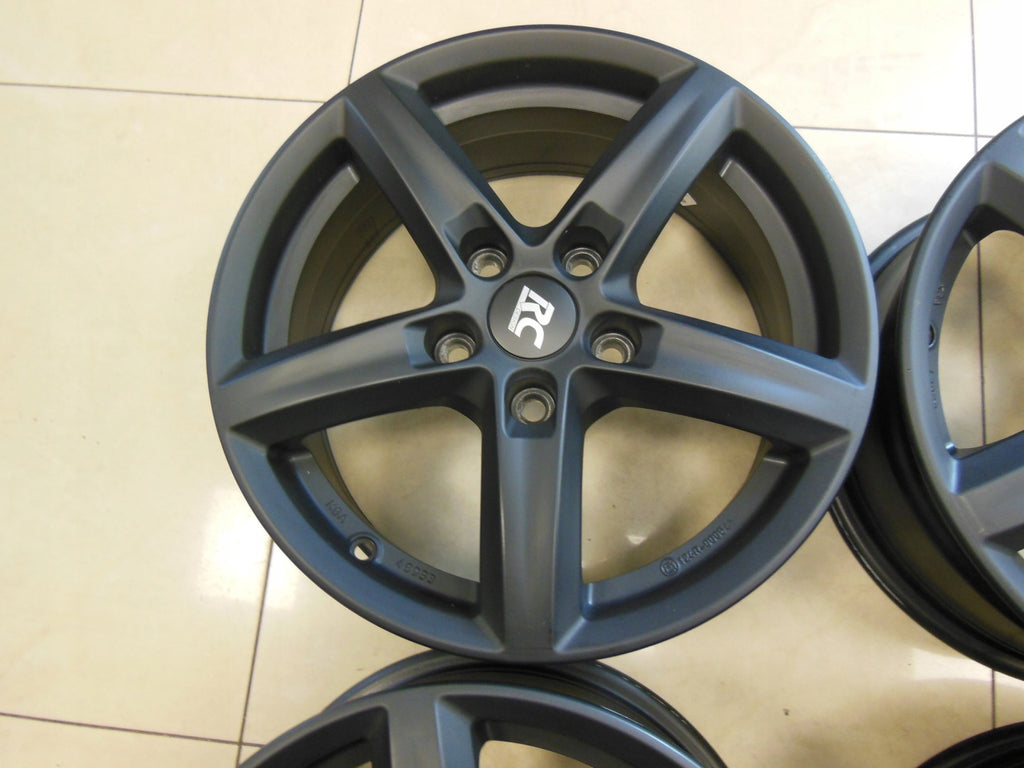 4x Alufelge 16 Zoll 6.5" 5x114.3 42ET RC24-656 Rim Wheel FEL2094928297ki