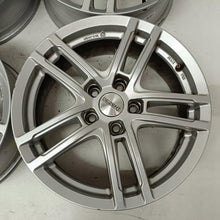 Laden Sie das Bild in den Galerie-Viewer, 4x Alufelge 17 Zoll 6.5" 5x112 48 5ET Glanz Silber Audi I Rim Wheel FEL6914740619vf