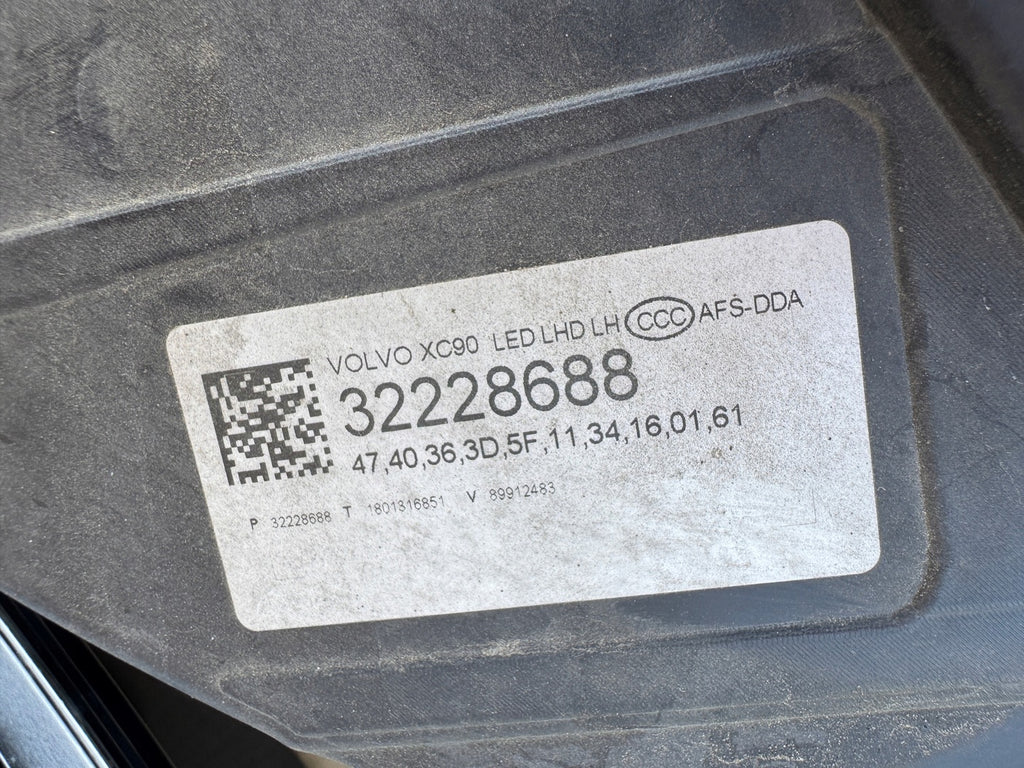 Frontscheinwerfer Volvo Xc90 II 32228688 Full LED Links Scheinwerfer Headlight