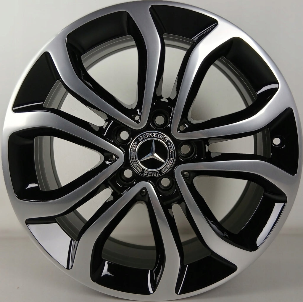 4x Alufelge 17 Zoll 7.0" 5x112 48 5ET A2054010200 Mercedes-Benz W205 Rim Wheel FEL1189365130dj