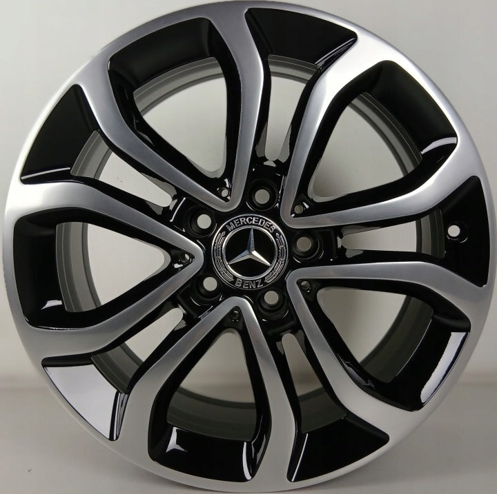 4x Alufelge 17 Zoll 7.0" 5x112 48 5ET A2054010200 Mercedes-Benz W205 Rim Wheel FEL1189365130dj