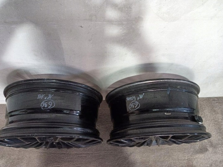1x Alufelge 18 Zoll 8.0" 5x112 45ET Glanz Graphit Mg Rim Wheel FEL1859493899pg