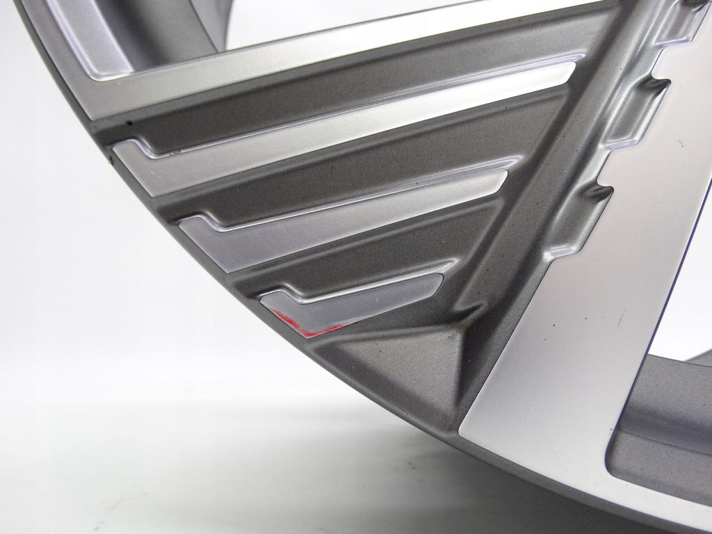 1x Alufelge 22 Zoll 9.5" 5x112 36ET Matt Graphit 4KE601025B Audi E-Tron Mg FEL6535796521et