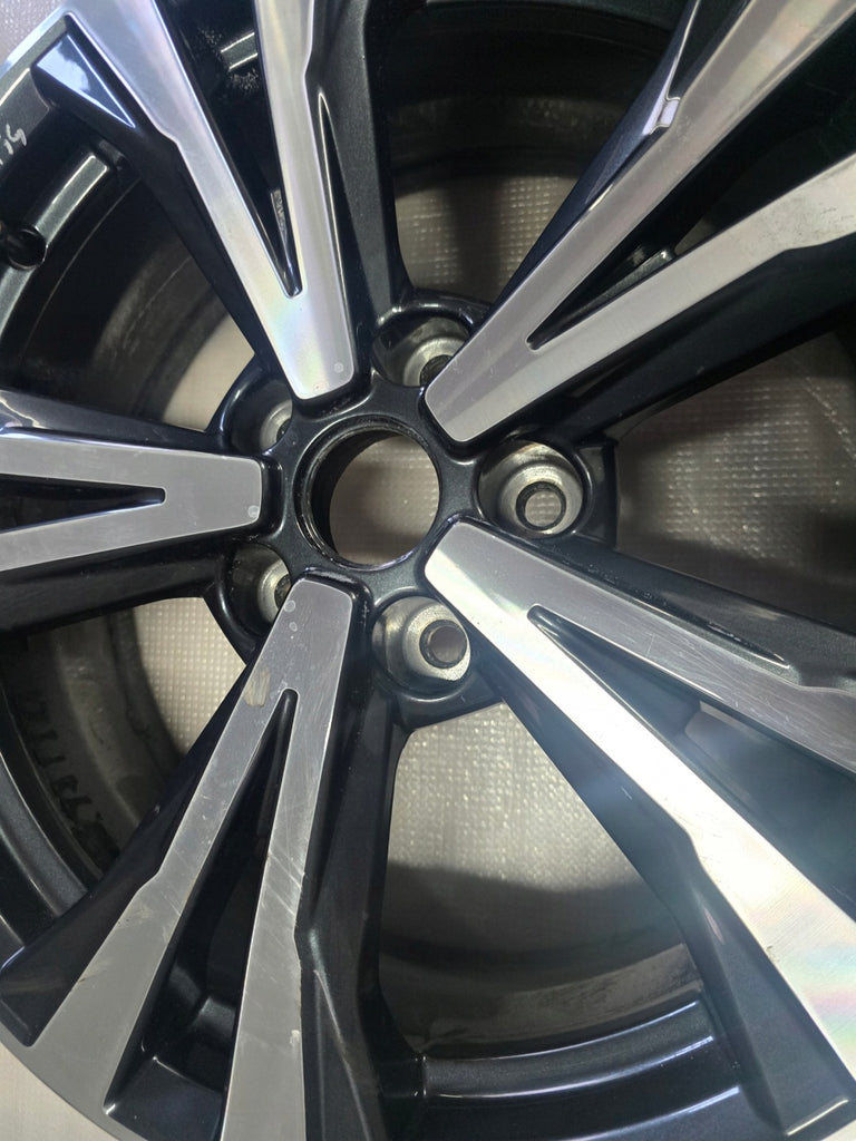1x Alufelge 18 Zoll 7.0" 5x114.3 40ET Glanz Graphit HV03BMB94 Mg Qashqai I FEL5467082010mz