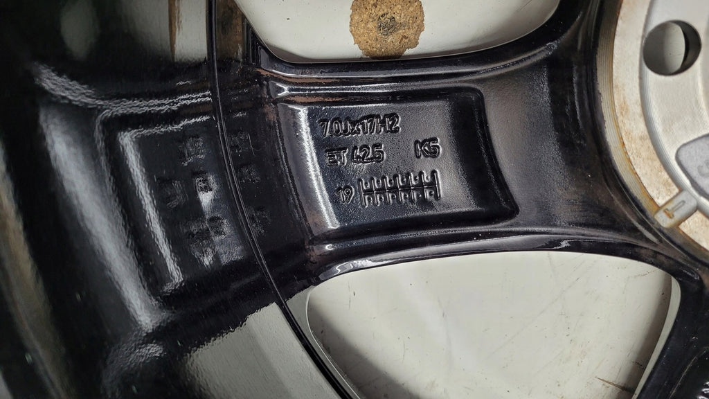 1x Alufelge 17 Zoll 7.0" 5x108 42 5ET J1BC-1007-D1A Ford Fiesta Rim Wheel