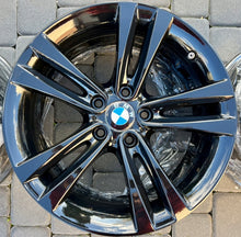 Laden Sie das Bild in den Galerie-Viewer, 4x Alufelge 18 Zoll 8.0" 5x120 34ET Glanz Schwarz 6796247 BMW F36 F32 F33 Mg FEL1173209578bx