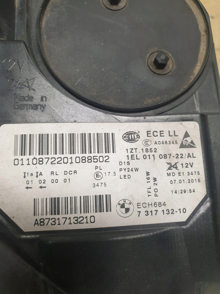Frontscheinwerfer BMW 5 F11 F10 7317132 Xenon Rechts Scheinwerfer Headlight SCH5324599175rr