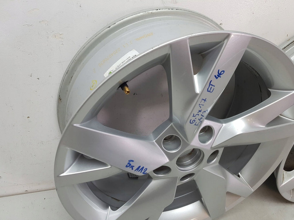 1x Alufelge 17 Zoll 5E3601025AC Skoda Octavia Rim Wheel FEL3468670889pl
