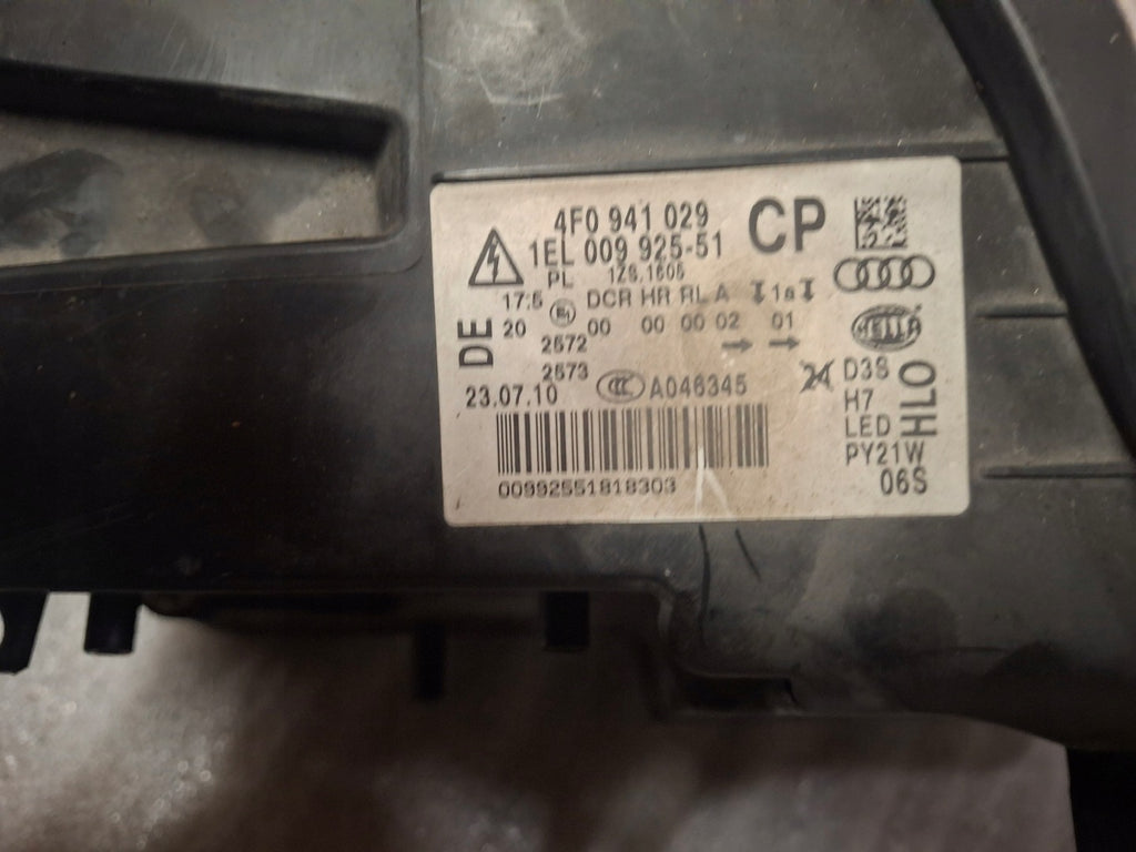 Frontscheinwerfer Audi A6 C6 4F0941029 Links Scheinwerfer Headlight SCH3059887219nt