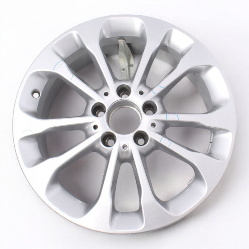 1x Alufelge 17 Zoll 6.5" 5x112 38ET Glanz Silber A1564011701 Mercedes-Benz