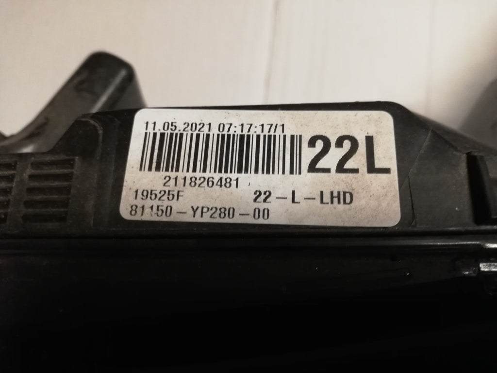 Frontscheinwerfer Toyota C-Hr Chr 81150-YP280 Full LED Links Headlight SCH7244074869zg