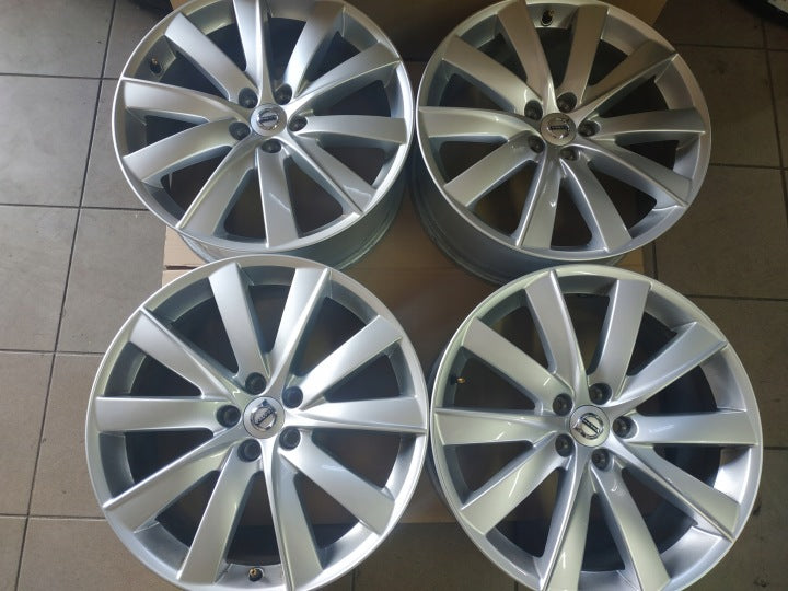 4x Alufelge 19 Zoll 8.0" 5x108 42 5ET Glanz Silber 31362276 Volvo Xc90 Rim Wheel FEL7085056510pj