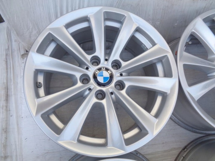 4x Alufelge 17 Zoll 8.0" 5x120 30ET Glanz Schwarz 6780720 BMW 5 F11 F10 FEL8456718386pu