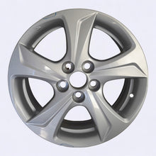 Load image into Gallery viewer, 1x Alufelge 16 Zoll 6.0&quot; 5x100 45ET Glanz Silber PW457-0D002 Toyota Rim Wheel