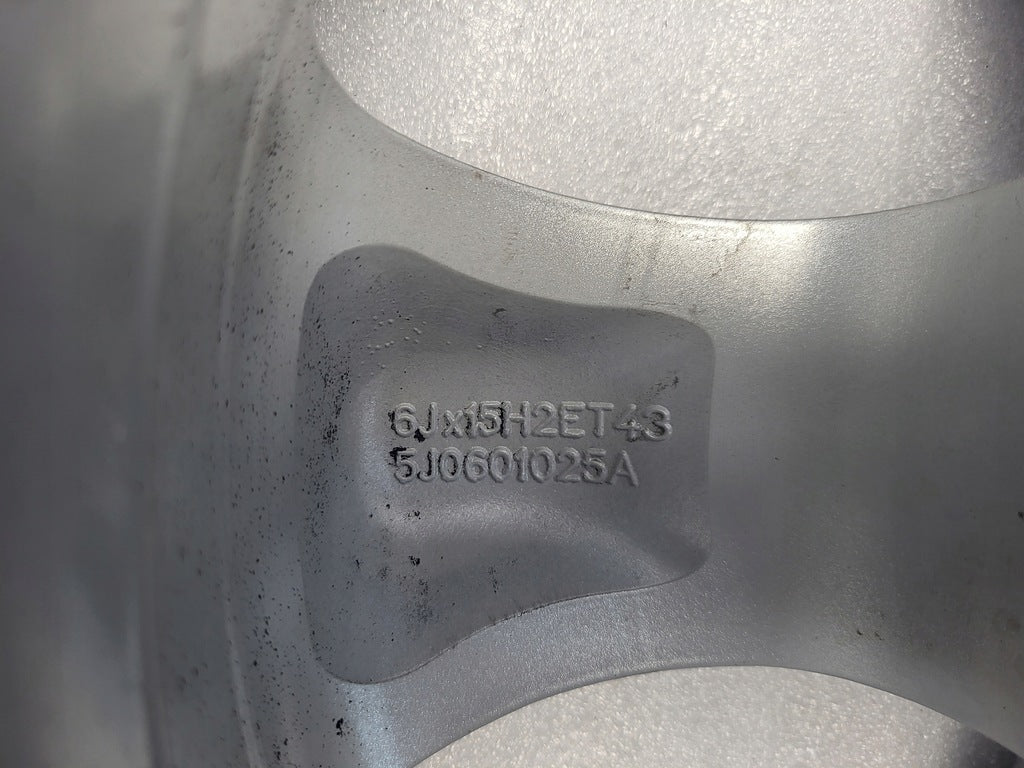 1x Alufelge 16 Zoll 6.5" 5x100 43ET 5J0601025A Skoda Fabia Ii Rim Wheel FEL3460234978ho