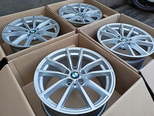 Load image into Gallery viewer, 4x Alufelge 17 Zoll 7.5" 5x112 30ET Glanz Silber 6883520- BMW 3 G21 G22 G20 G23 FEL7127602879lz
